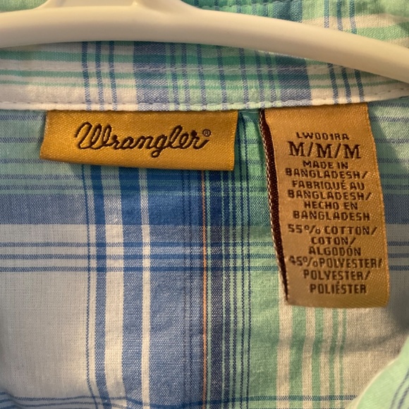 Wrangler Pearl Snap Shirt - Picture 4 of 4